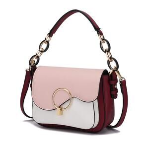 1588 MKF Crossbody Bags – PU Leather Pocketbook Handbag – Medium Side